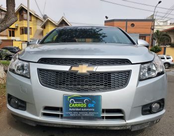 Chevrolet Cruze 2012, secuencial, cuero, sunroof, gas GLP, conservado