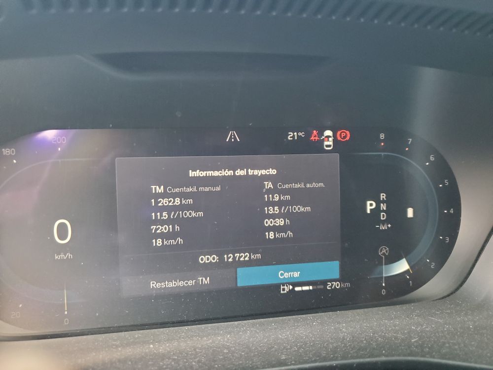Volvo XC40 B5 AWD híbrida 2022/2023, 2 litros, 12,722 Kms., ocasión - Imagen 15