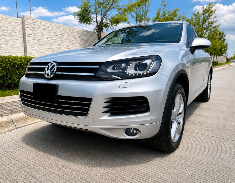 VW Touareg 4motion, 2013, motor 3,6 v6, 280 caballos, caja automática secuencial, 8 marchas, conservada