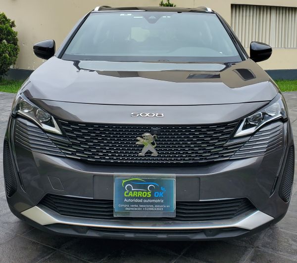 Peugeot 5008 GT, 2022/2023, SUV automática/secuencial, 3 filas, solo 35,000 Kms