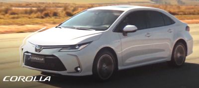 Toyota Corolla sedán motores 1600 y 2000 ccc