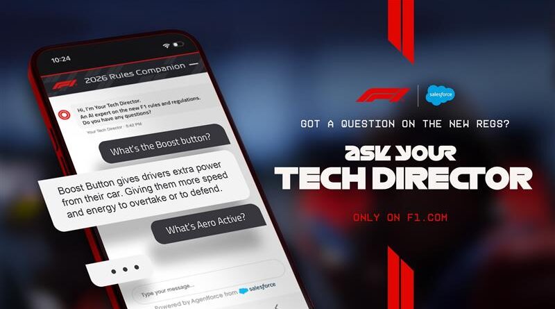 Fórmula 1® y Salesforce anunciaron hoy la extensión de su colaboración