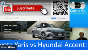 Toyota Yaris vs Hyundai Accent- Precios y servicios de ambos